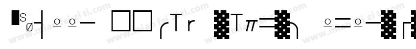 1Ngaan 常规(TrueType) apanese)字体转换